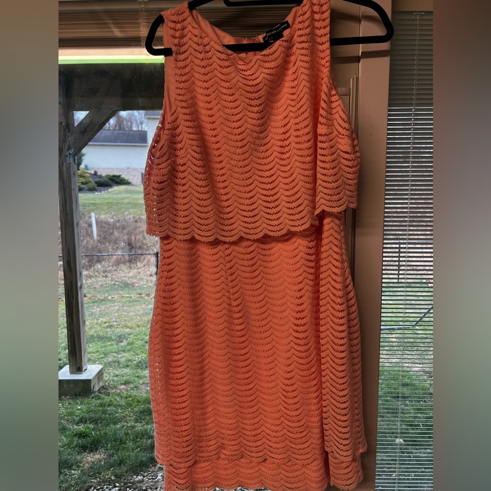 Pink Mini Layered Dress - Picture 6 of 7